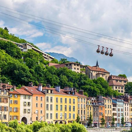 Apartamento Le 44 - La Gare A Vos Pieds, Sejour D'Affaires Ou Decouverte Urbaine Grenoble Exterior foto